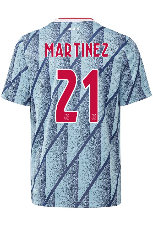 Ajax Away Kit Soccer Jersey Lisandro Martinez #21 2020/21